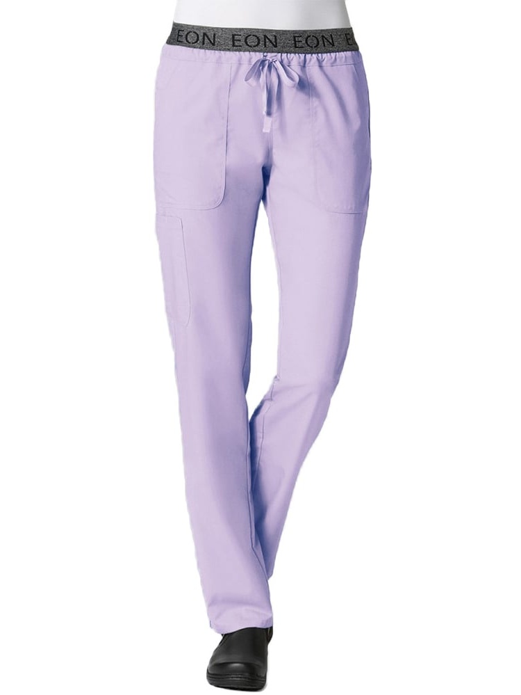 EON Women's COOLMAXÂ® Logo Elastic Drawstring Waistband Scrub Pant