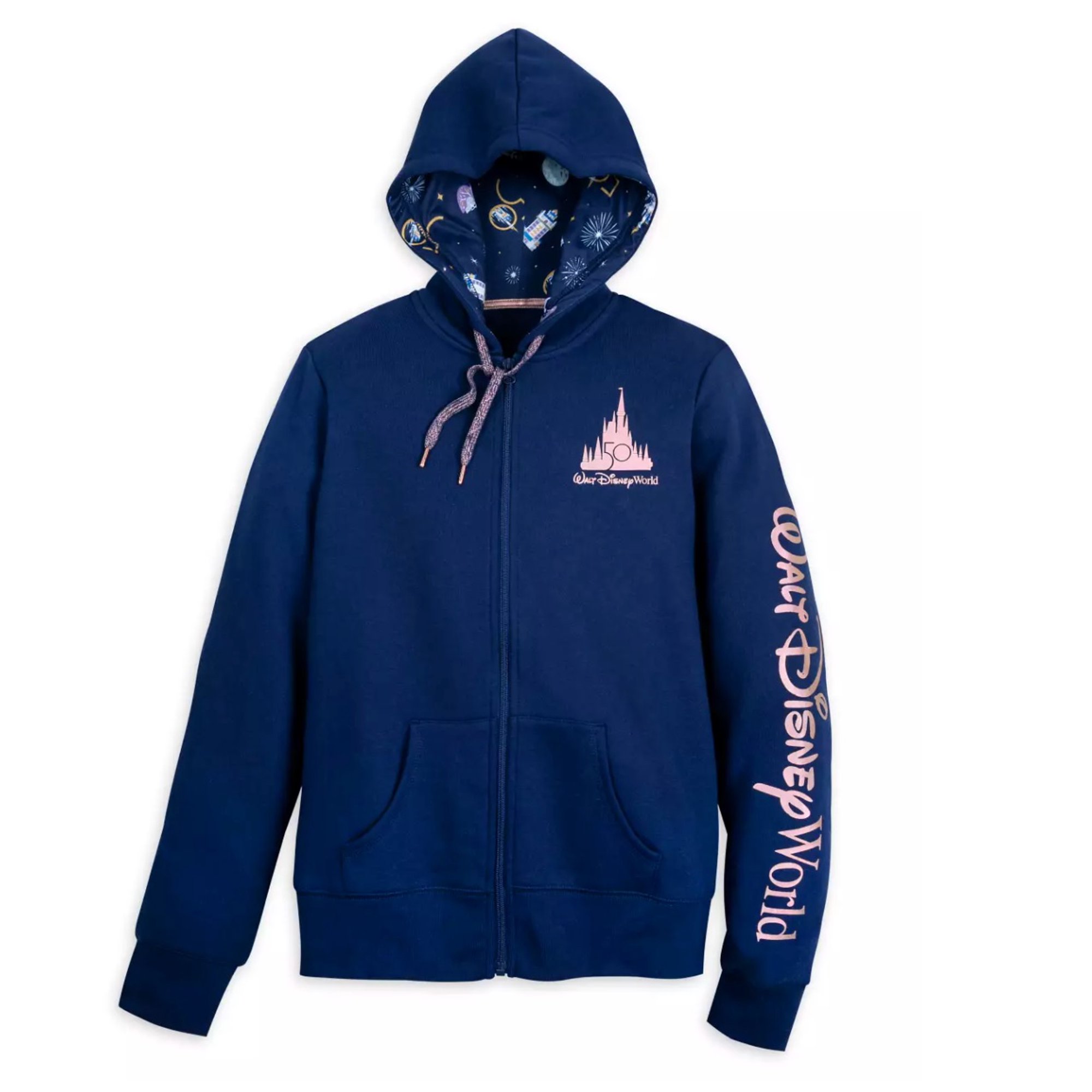 Disney 50th Anniversary Zip up Hoodie - Walmart.com