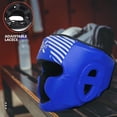 thumbnail image 3 of FightX Boxing Headgear For Youth MMA Training, MuayThai, Sparring Helmet For Protector (Blue, S/M), 3 of 7