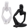 thumbnail image 1 of Estatuilla de resina Gloria 2 piezas escultura abstracto, 1 of 9