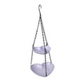 thumbnail image 5 of Vsenkes Hanging Birdfeeder Creative Ideal Gifts Bird Bath for Balcony Porch Courtyard, 5 of 9