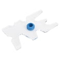 thumbnail image 2 of Yimiti Support de Tête de Pont pour Queue de Billard, Support Transparent pour Queue de Snooker de Piscine, Bleu, 2 of 9