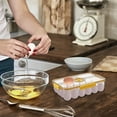 thumbnail image 2 of Egg Storage Container, Refrigerator Organizer, Built-In Freshness Date Tracker, Kitchen Food Preservation, Durable Plastic Egg Keeper, 2 of 3