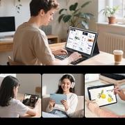 10.1-inch Android 14 Tablet 24GB (8GB+16GB) RAM + 256GB ROM, A T606 Octa-core 2.0GHz Processor, A 5MP Front And A 13MP Rear Camera, 6000mAh Battery, A High-definition (1980x1280) Touchscreen, 5.4