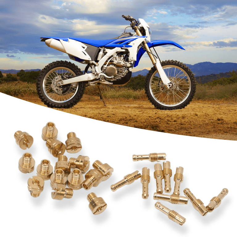 ATV Carb Jet Kit 125 150 200 250 25-Piece Brass Carburetor Main Jet Kit