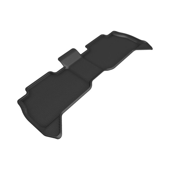 3D MAXpider Custom Fit Kagu Floor Mat (Black) Compatible with BMW iX (i20) 2022-2025 - Second Row