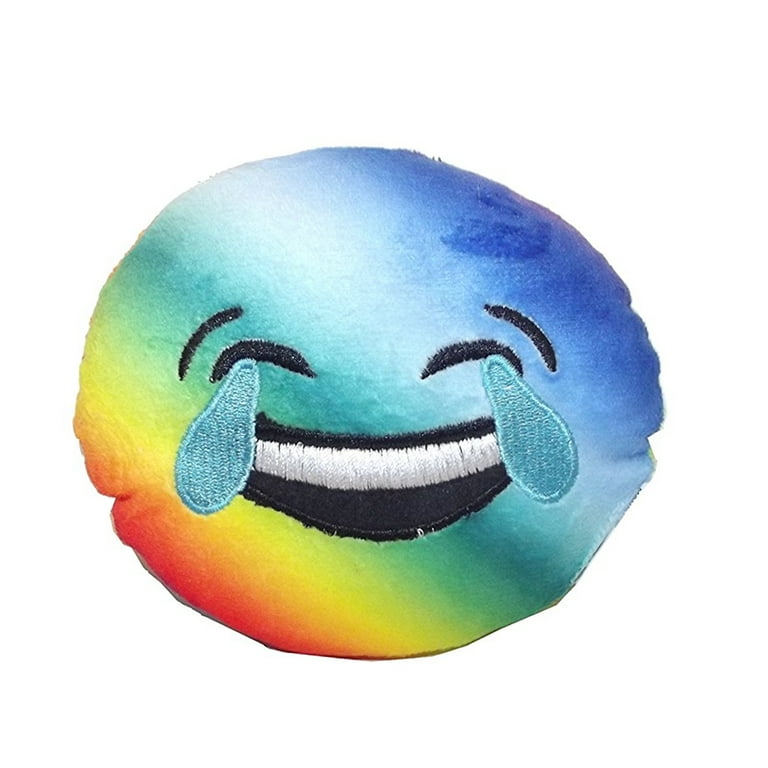 Joy emoji clearance pillow