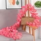 thumbnail image 3 of Guirnalda de seda Sakura Vines NikouMX 1,8 m 256 flores artificiales decoración para fiesta de boda, 3 of 8