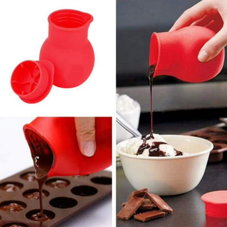SIEYIO Butter Melter Heat Sauce Microwave Baking Pot Silicone