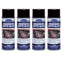 Eastwood Underhood Black Matte Acrylic Lacquer Aerosol Spray Paint 11 oz 4 Pack