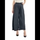 thumbnail image 2 of Pantalones Palazzo Largos de Pierna e Informales de Cintura Alta para Mujer, Talla Regular Verde Oliva XL, 2 of 8