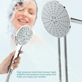 thumbnail image 3 of High Pressure Adjustable Relaxed Experience Shower Head, Shower Head Combo, for the Ultimate Shower Experience Relaxing and Comfortable Shower Experience, 3 of 8