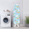 thumbnail image 4 of HELLHERO Christmas Ironing Board Cover Easy Fit Hook and Loop Durable Ironing Board Protector Cover 15x54 Inch(Not Suitable for Bleaching), 4 of 6