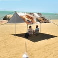 thumbnail image 7 of Portable Beach Tent Sun Shelter With Ground Pegs Water And Wind Resistant Sun Shade Canopy Angle Adjustable Dogs, 7 of 7
