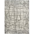 thumbnail image 2 of Nourison Desire Abstract Grey Silver 9' x 12' Area Rug (9x12), 2 of 9