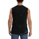 thumbnail image 4 of Balery Black Marble Camisetas sin mangas para hombre, absorbe la humedad y protege contra el mal olor.-Small, 4 of 7