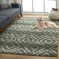 thumbnail image 4 of SAFAVIEH Adirondack Lecia Geometric Area Rug, Dark Green/Ivory, 9' x 12', 4 of 14