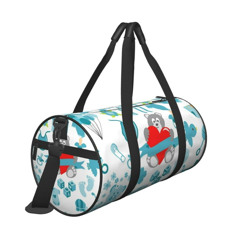 ZICANCN Baby Boy Toddler Unisex Large Duffle Bag for Travel - Sports Tote  Gym Bag Airplane Weekenders Bags for Women Men