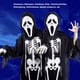 thumbnail image 5 of Capa Disfraz de Halloween Abrigo de fiesta Scary Cosplay Bata de poliéster para niños adultos, niños, protector facial, guantes Vogacara HA007392-03, 5 of 6
