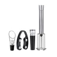 thumbnail image 1 of Juego de 4 abridores de botellas 4 en 1 con bomba de aire, abridor a presión, cortador de papel de aluminio, vertedor inflable, tapón de vacío, accesorios para vino., 1 of 8