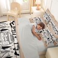 thumbnail image 5 of Manfei Happy Camping 7pcs Queen Bedding,Rustic Farmhouse Cabin Bedding Comforter Set Queen,Brown,Light Gray Reversible, 5 of 7