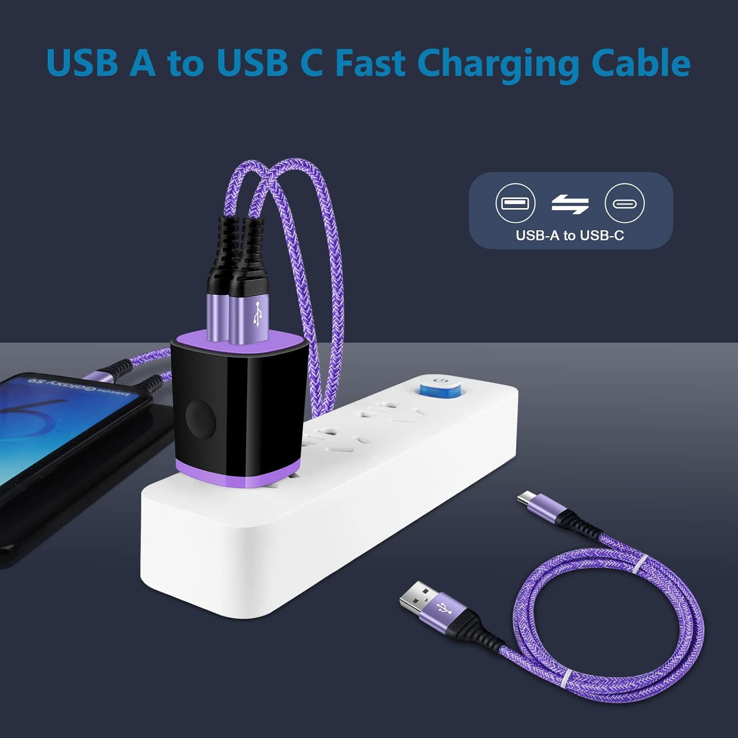 RGHJAR-USB to C Cable Fast Charging for iPhone 17e 17 Pro Max Air 16e 16 Pro Max 16 Pro 15 Plus 15,3.1A USB Type C Cord Android Phone Charger 5Pack 6FT for Samsung Galaxy S26 A17 S25 S24 A56 A36 A16
