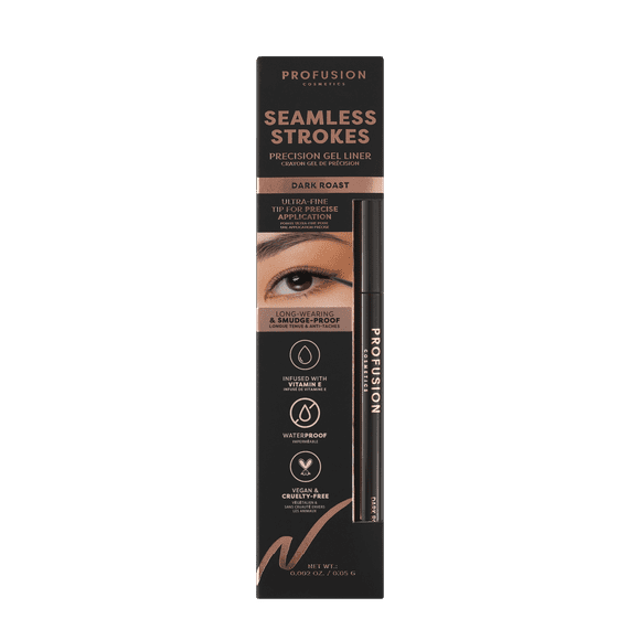Profusion Cosmetics | Seamless Strokes Gel Eyeliner