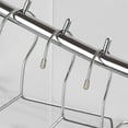 thumbnail image 4 of Steel Wall Mounted Clothes Hook Rack with swinging Arm & 5 Hooks Closet Storage Organizers Simple Installs for Space Sav, 4 of 11