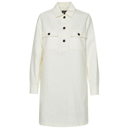 

A.P.C. Woman Vestito Mia In Cotone Bianco