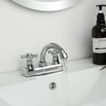 thumbnail image 3 of Llave Mezcladora Lavabo Doble Comando Solvex, 3 of 6