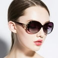 thumbnail image 1 of 1 Pce/2 Pcs Lunettes Tendance Polarisées de Luxe Rondes pour Conduite et Randonnée pour Femmes Lunettes de Mode, 1 of 5