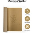 thumbnail image 4 of Leather Desk Pad Protector, Office Desk Mat, Large Mouse Pad, Non-Slip PU Leather Desk Blotter, Laptop Desk Pad, Waterproof Desk Writing Pad for Office and Home (Black, 23.6" x 13.8"), 4 of 8