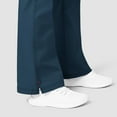 thumbnail image 6 of Wink WonderFLEX Grace - Women's Flare Leg Cargo Scrub Pant, Caribbean Blue, M Petite, 6 of 7