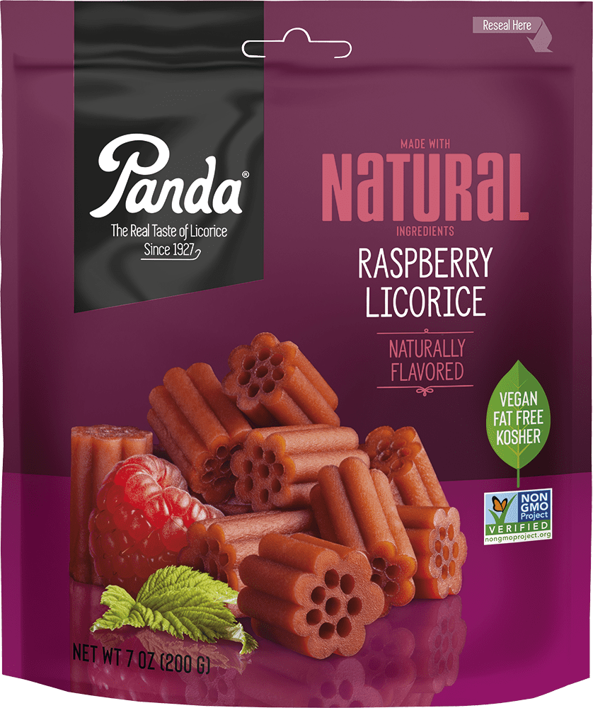 Panda, Raspberry Chews Licorice, 7 Oz