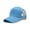 Sky Blue, variant on QSAWXQZ Men's Twill Mesh Back Baseball Cap with Checkered Graphic Breathable Adjustable Snapback Fashion Trucker Sunhat Free Size