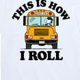 thumbnail image 3 of Peanuts - This Is How I Roll - Toddler And Youth Short Sleeve Graphic T-Shirt, 3 of 6