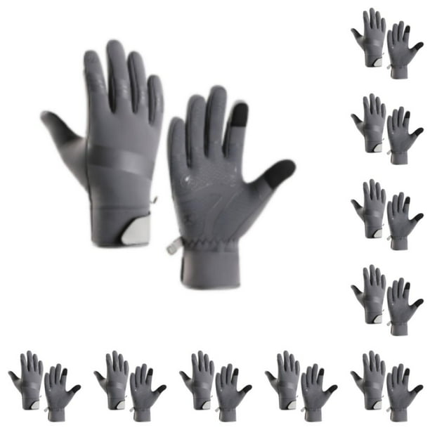 Guantes térmicos Greeniant Impermeables Cortavientos Gris S 10Conjunto