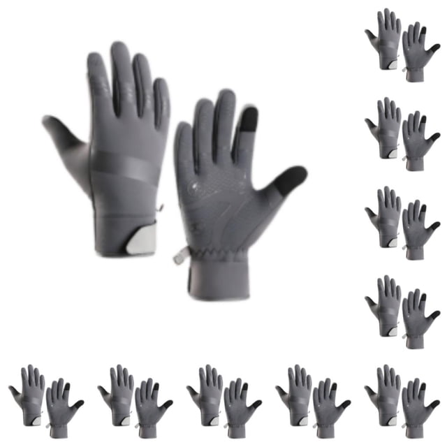 Guantes térmicos Greeniant Impermeables Cortavientos Gris S 10Conjunto