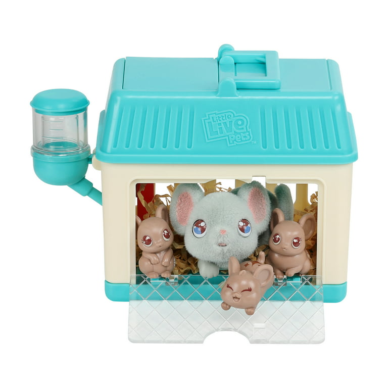 Little Live Pets - Mama Surprise Minis. Feed and Nurture a Lil' Mouse in  Hutch
