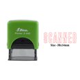 thumbnail image 1 of eloria-décor Scanned Red Ink Self Inking Rubber Stamp Office & Commercial Use Office Stationary, DESIGN06, 1 of 2