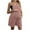 02-Pink, variant on QATAINLAV Women's Ribbed Knit Sleeveless Romper Maternity Pregnancy Soft Comfy Loose Onesie Shorts Solid Color Casual Short Jumpsuits with Pockets, Black, L
