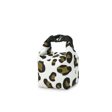 Pacifier Holder for Baby Leakproof Stroller Hanging Bag Wet Bag with Buckle Mini Insulated Snack Pack for Lunch Bag,Diaper Bag,Travel Bag