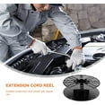 thumbnail image 3 of Plastic Cord Cable Storage Reel Tidy Reel For Camping Caravan Or Motorhome Black, 3 of 5