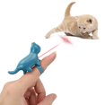 thumbnail image 4 of Pet Pointer Light,  Cute Cat Finger Light Teasing  For Dogs For Cats Blue,Pink,Black,Yellow,Blackish Green, 4 of 8