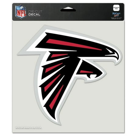 Atlanta Falcons Official NFL 12.5 inch x 9.5 inch DieCut Decal Color by Wincraft, Inc.