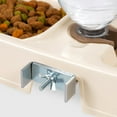 thumbnail image 2 of IRIS USA Pet Crate Water Feeder, Beige, 2 of 5