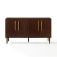 thumbnail image 5 of Pemberly Row 2 Large Cabinets Modern Wood Sideboard in Mahogany, 5 of 12