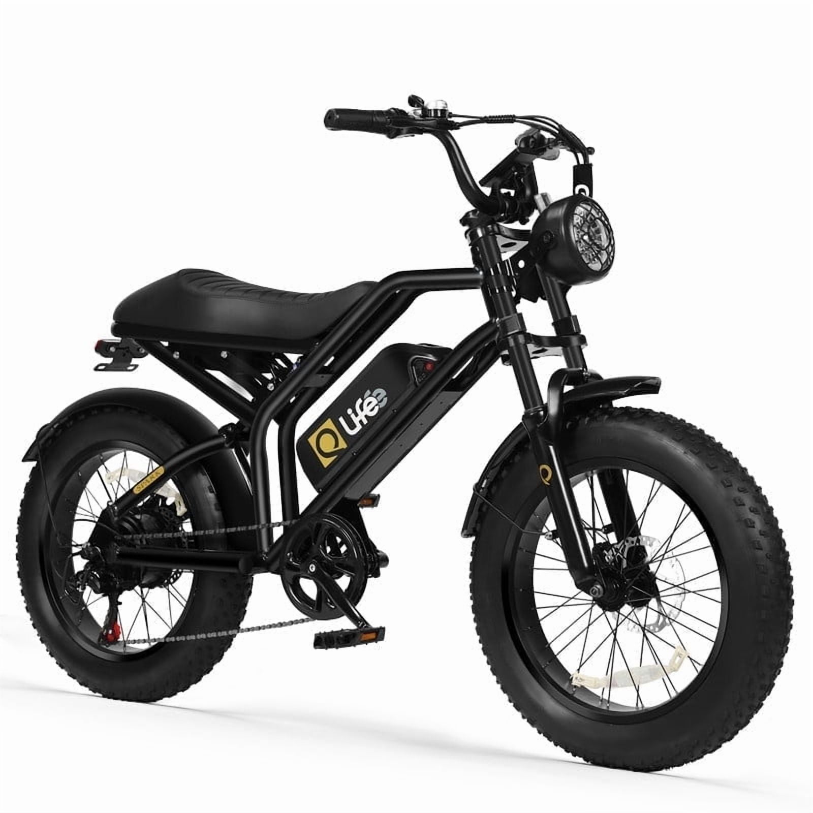 Qlife Spark Electric Bike for Adults, 1500W Peak Motor 20