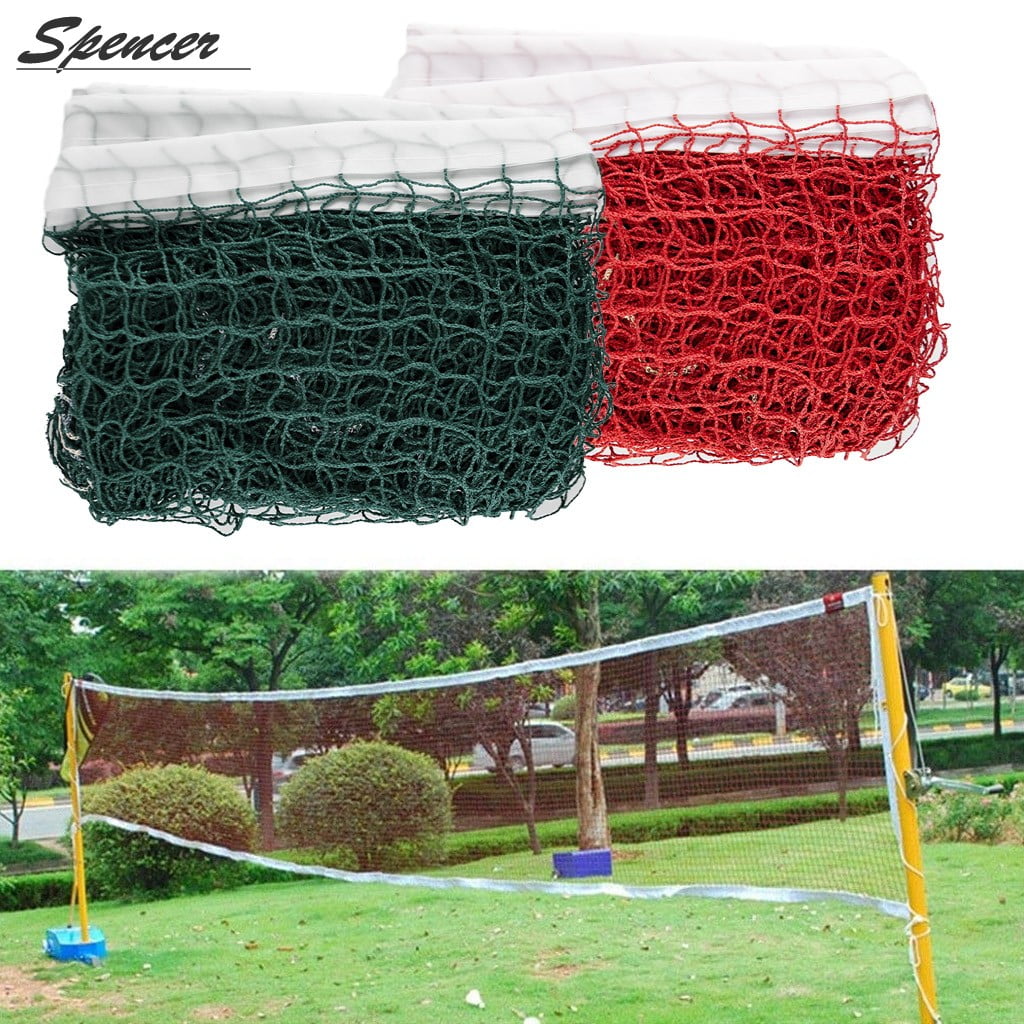 Badminton Tennis Volleyball Net Red/Green For Beach Garden Indoor Outdoor Games 