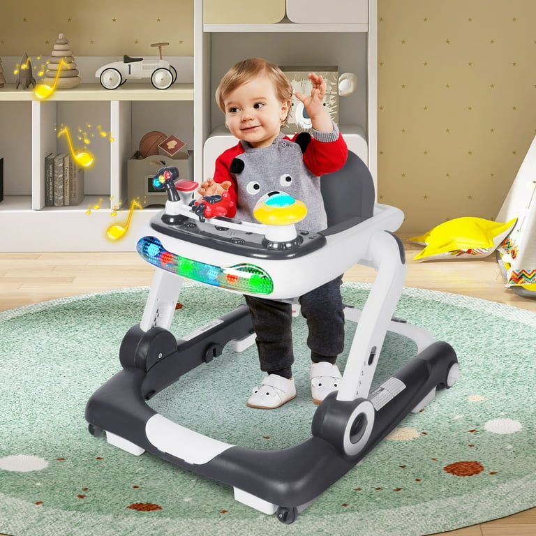 AILEEKISS Play Walk Infant Musical Baby Walker, Activity